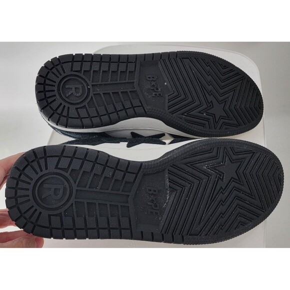 A Bathing Ape Bape SK8 StaBlack Suede - Picture 11 of 11